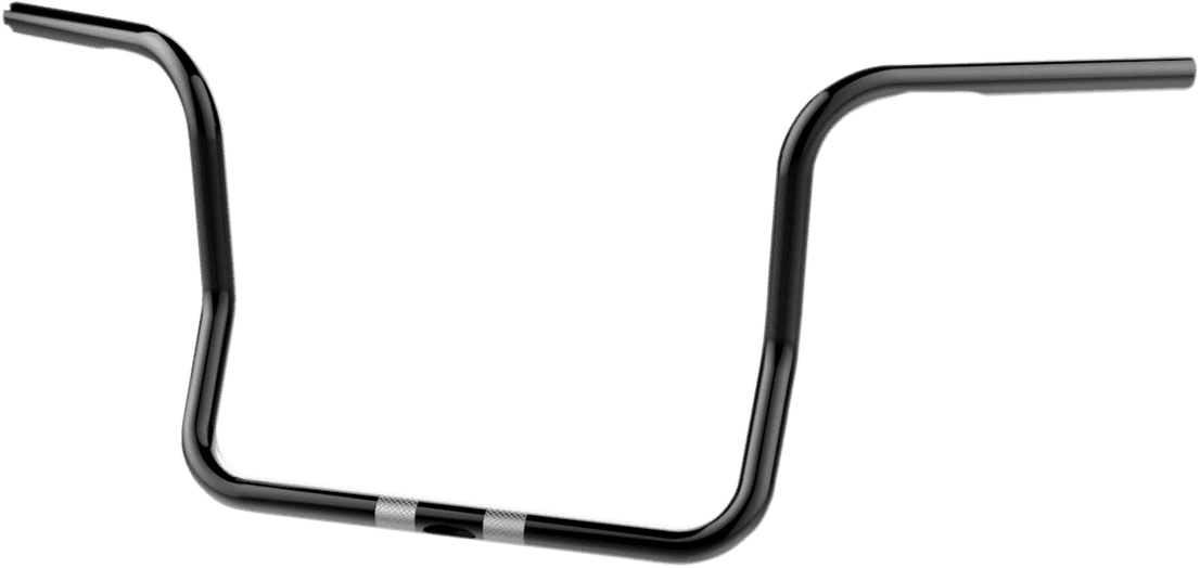 KHROME WERKS 0601-2854 1" Handlebar - Ape Hanger - 12" - Black
