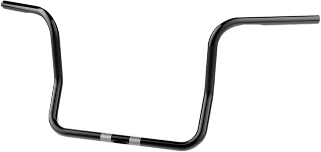 KHROME WERKS 0601-2854 1" Handlebar - Ape Hanger - 12" - Black