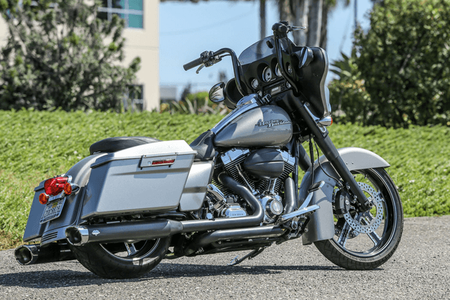 BURLY BRAND 0601-3009 1-1/4" Bagger Ape Hanger Handlebar - TBW - 13" - Black — image 2 of 3