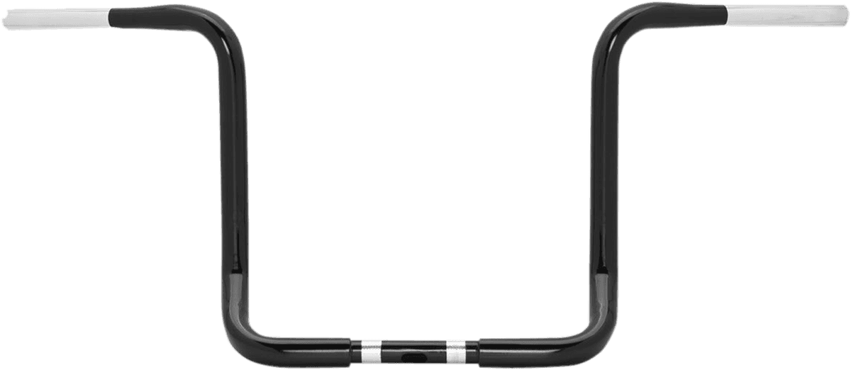 BURLY BRAND 0601-3009 1-1/4" Bagger Ape Hanger Handlebar - TBW - 13" - Black