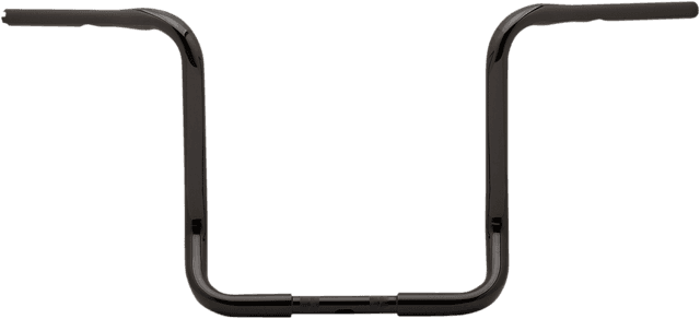 BURLY BRAND 0601-3045 1-1/4" Bagger Ape Hanger Handlebar - TBW - 15" - Black