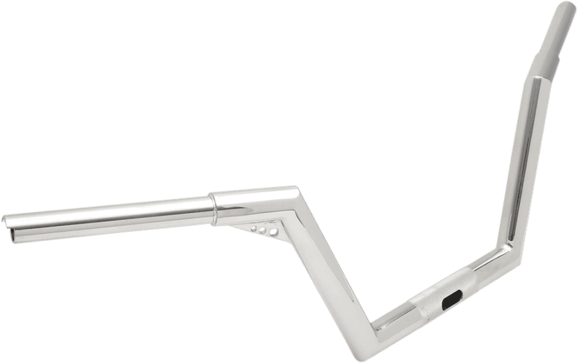 TRASK 0601-3055 1-1/4" V-Line Handlebar - FLTR - Chrome — image 2 of 3