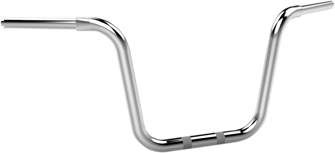 KHROME WERKS 0601-3243 1-1/4" Fat Center Bobber Ape Handlebar - 12" - Chrome