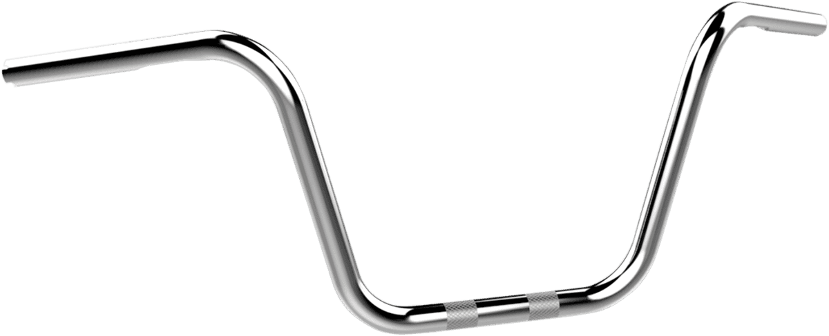 KHROME WERKS 0601-3247 1" Handlebar - Ape Hanger - 10" - Chrome