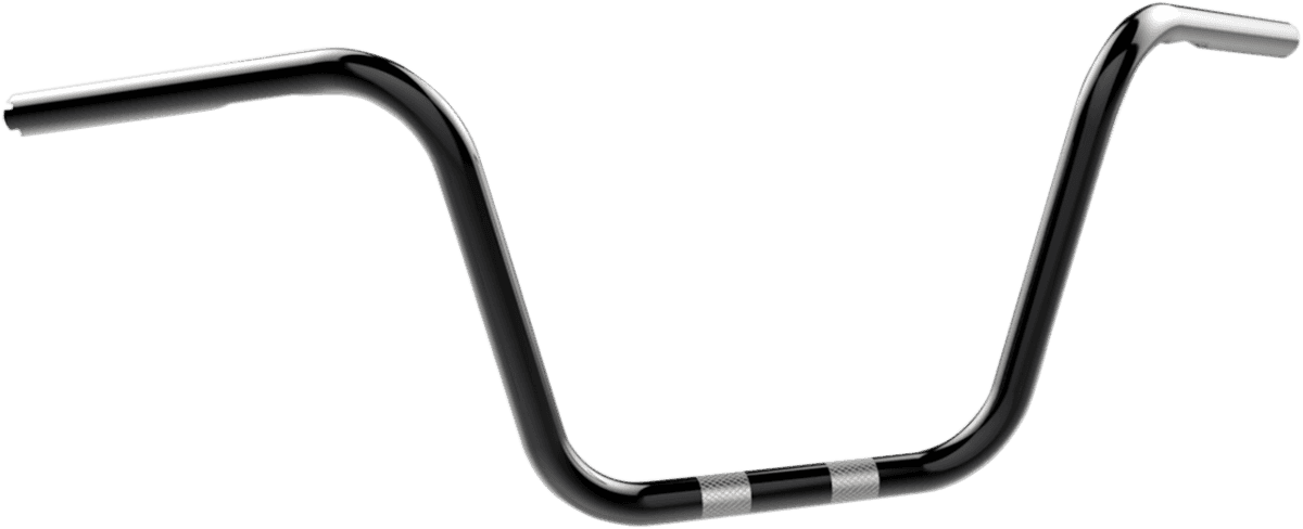 KHROME WERKS 0601-3248 1" Handlebar - Ape Hanger - 10" - ETC - Black