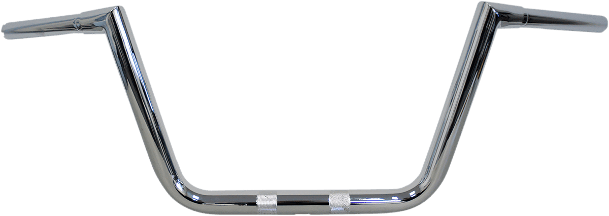 LA CHOPPERS 0601-3361 1-1/4" Twin Peaks Hefty Big Twin Handlebar - 10" - Chrome