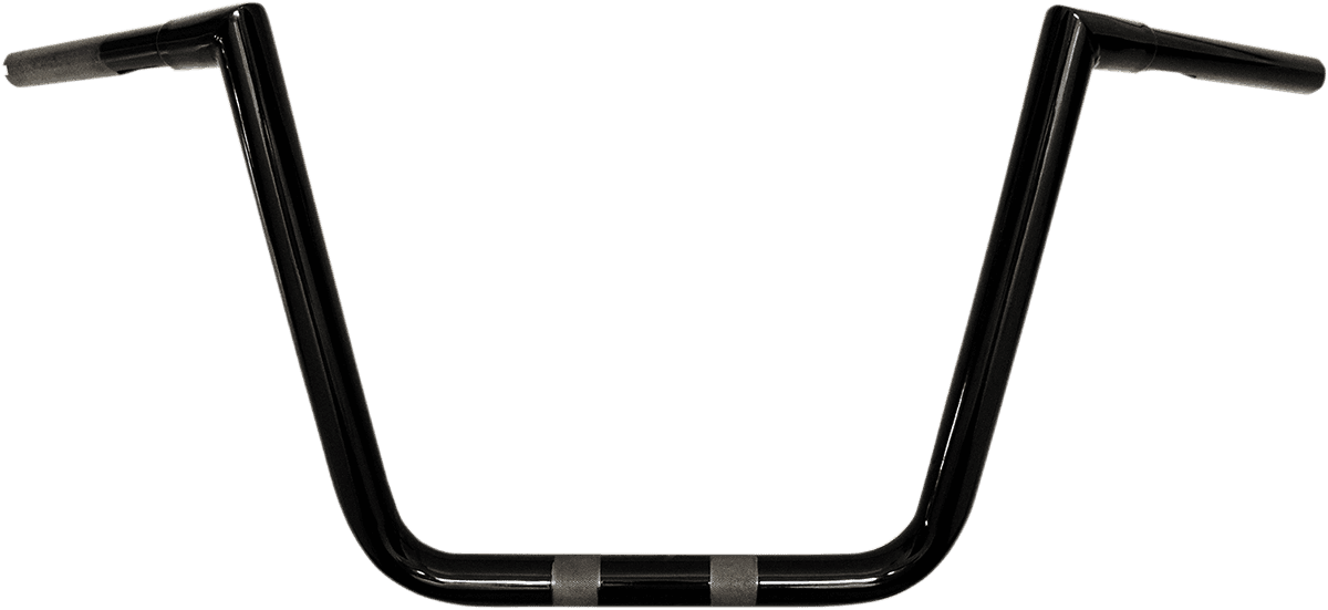 LA CHOPPERS 0601-3364 1-1/4" Twin Peaks Hefty Big Twin Handlebar - 13" - Black