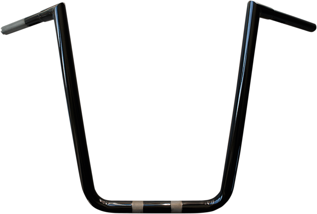 LA CHOPPERS 0601-3368 1-1/4" Twin Peaks Hefty Big Twin Handlebar - 19" - Black
