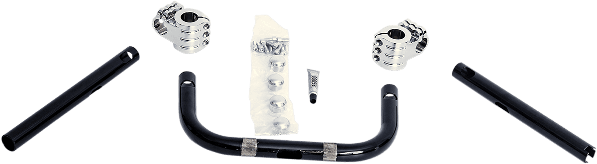 KLOCK WERKS 0601-3427 Klip Hanger Handlebar for Indian - 5" - Black/Chrome