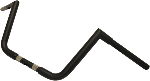 LA CHOPPERS 0601-3466 1-1/4" Twin Peaks Big Twin Handlebar - 10" - Flat Black
