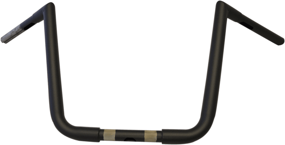 LA CHOPPERS 0601-3467 1-1/4" Twin Peaks Big Twin Handlebar - 13" - Flat Black
