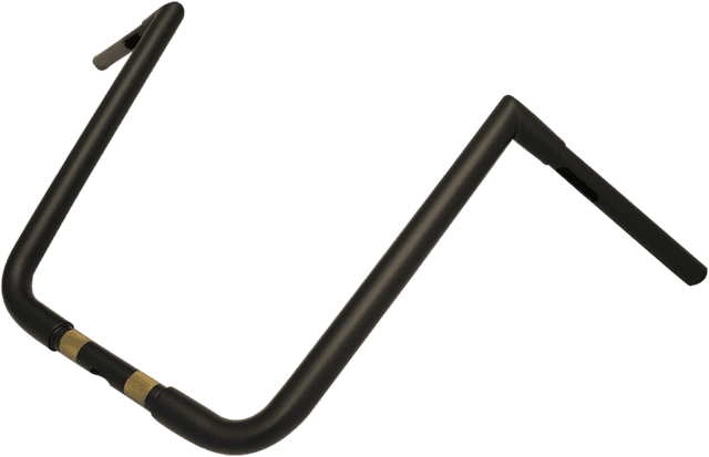 LA CHOPPERS 0601-3468 1-1/4" Twin Peaks Big Twin Handlebar - 16" - Flat Black — image 2 of 2