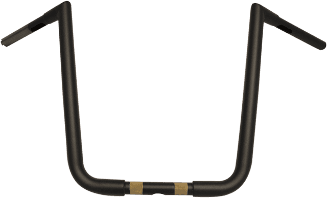 LA CHOPPERS 0601-3468 1-1/4" Twin Peaks Big Twin Handlebar - 16" - Flat Black — image 1 of 2