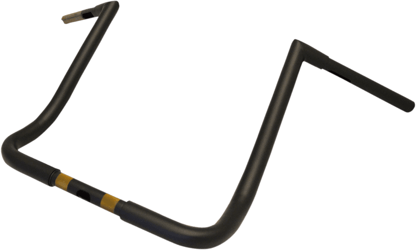 LA CHOPPERS 0601-3474 1-1/4" Twin Peaks Touring Handlebar - 16" - Flat Black