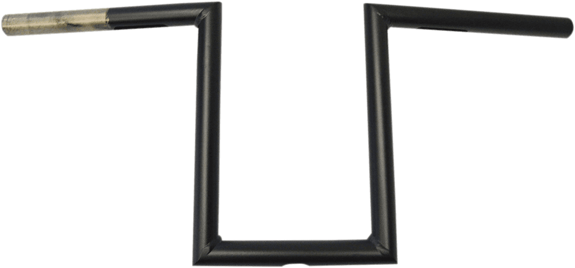 LA CHOPPERS 0601-3477 Narrow-Z Old School Handlebar - 10" - Flat Black