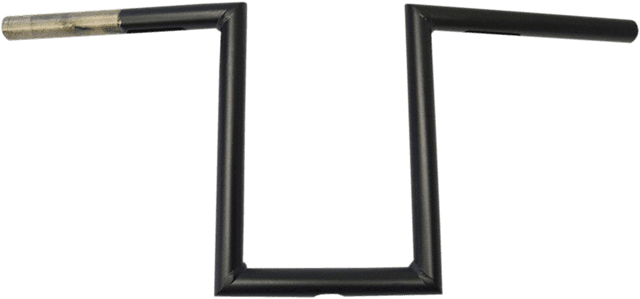 LA CHOPPERS 0601-3477 Narrow-Z Old School Handlebar - 10" - Flat Black