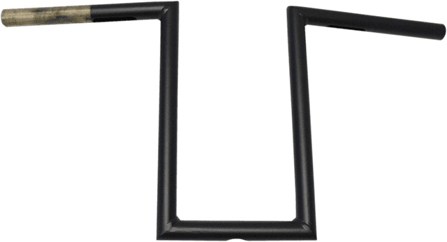 LA CHOPPERS 0601-3478 Narrow-Z Old School Handlebar - 12" - Flat Black