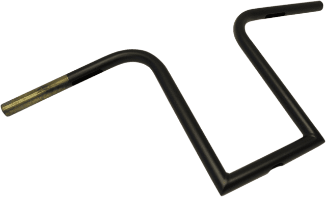 LA CHOPPERS 0601-3480 Bourbon Handlebar - 12-1/2" - Flat Black — image 1 of 2