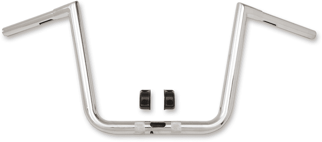 LA CHOPPERS 0601-3840 1-1/4" Hefty Twin Peaks Handlebar - 13" - Chrome — image 1 of 2