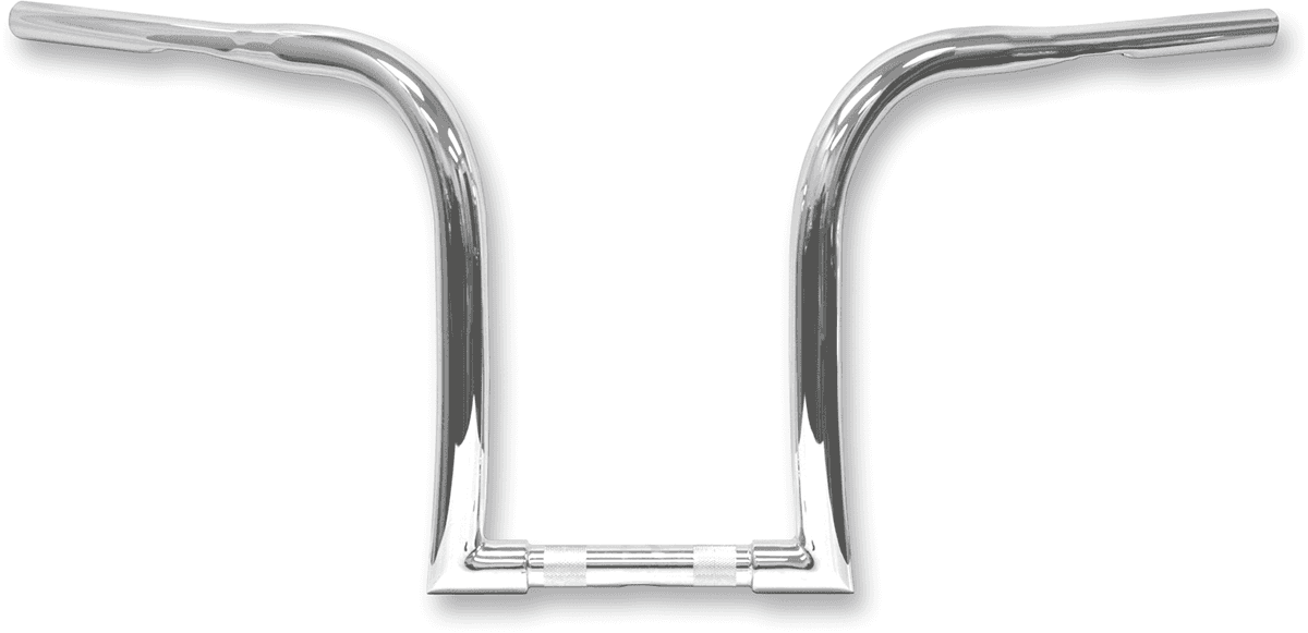 LA CHOPPERS 0601-4039 Nice Curves Ape Hanger Handlebar - 1-1/4" Diameter - 12" Rise - Chrome