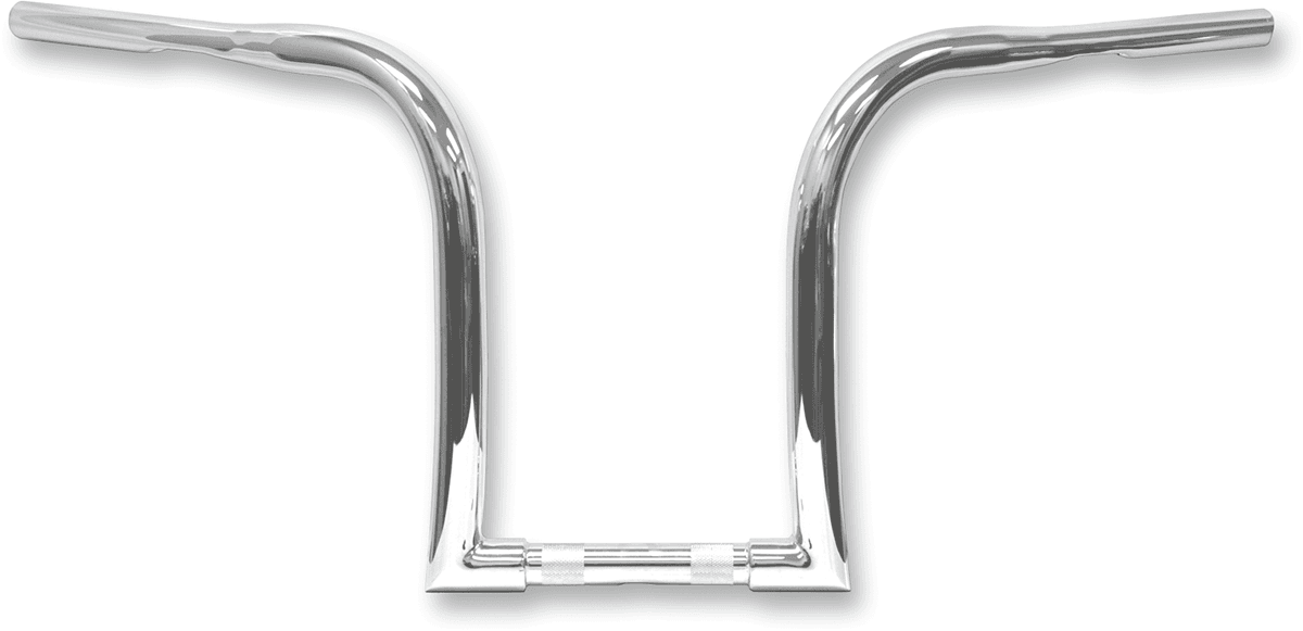 LA CHOPPERS 0601-4039 Nice Curves Ape Hanger Handlebar - 1-1/4" Diameter - 12" Rise - Chrome