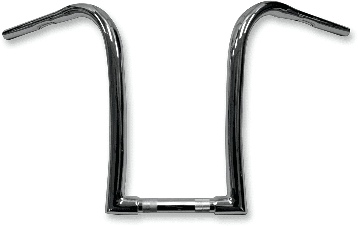 LA CHOPPERS 0601-4041 Nice Curves Ape Hanger Handlebar - 1-1/4" Diameter - 14" Rise - Chrome
