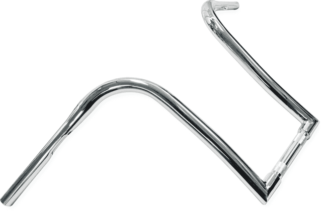 LA CHOPPERS 0601-4041 Nice Curves Ape Hanger Handlebar - 1-1/4" Diameter - 14" Rise - Chrome — image 2 of 2