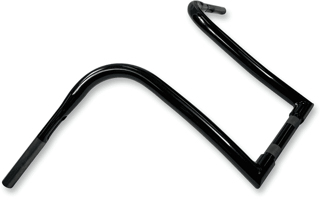LA CHOPPERS 0601-4042 Nice Curves Ape Hanger Handlebar - 1-1/4" Diameter - 14" Rise - Black — image 2 of 2