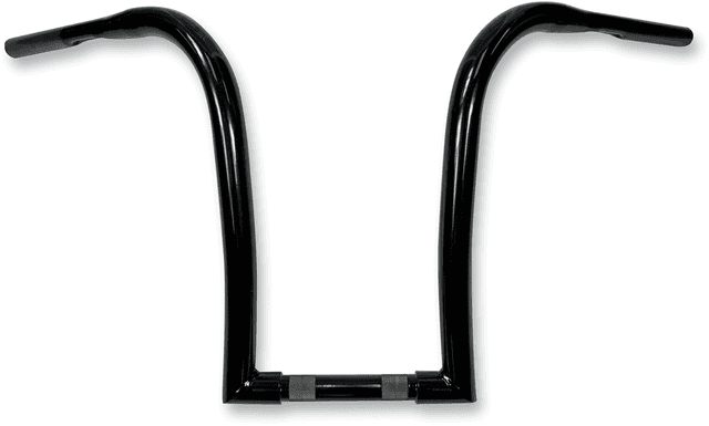 LA CHOPPERS 0601-4042 Nice Curves Ape Hanger Handlebar - 1-1/4" Diameter - 14" Rise - Black — image 1 of 2