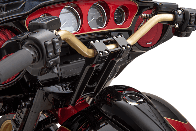 THRASHIN SUPPLY CO. 0601-4144 1" Handlebar - Mid Bend - Black — image 3 of 3