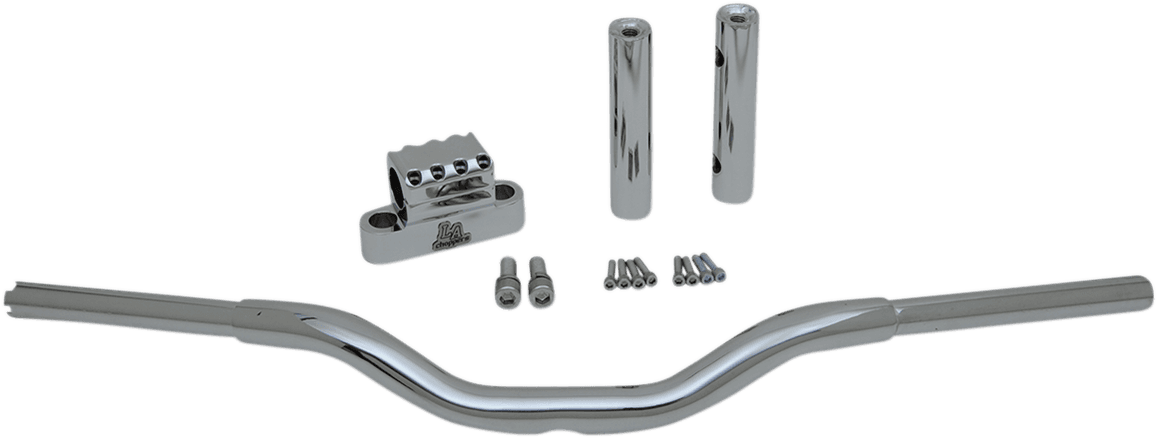 LA CHOPPERS 0601-4448 Kage Fighter-T Handlebar - 10" - Chrome