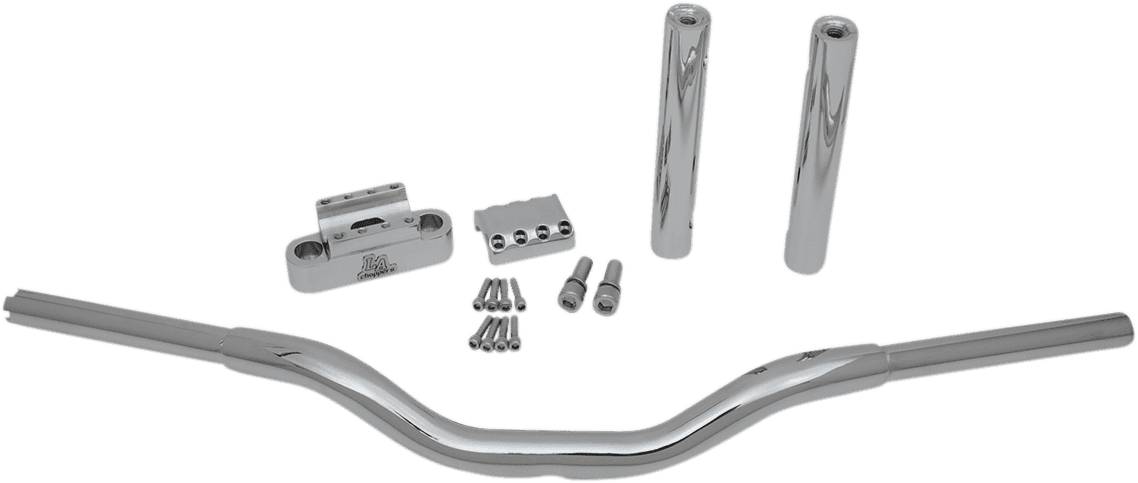 LA CHOPPERS 0601-4451 Kage Fighter-T Handlebar - 12" - Chrome