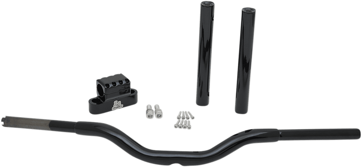 LA CHOPPERS 0601-4455 Kage Fighter-T Handlebar - 14" - Black