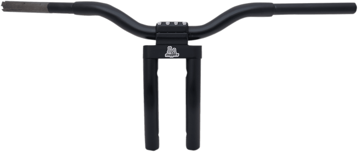 LA CHOPPERS 0601-4462 Kage Fighter-T Pullback Handlebar - Pullback - 11" - Matte Black