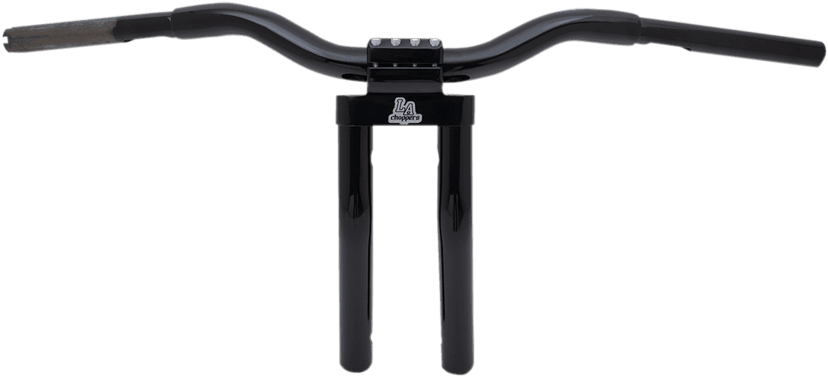 LA CHOPPERS 0601-4464 Kage Fighter-T Pullback Handlebar - Pullback - 13" - Black