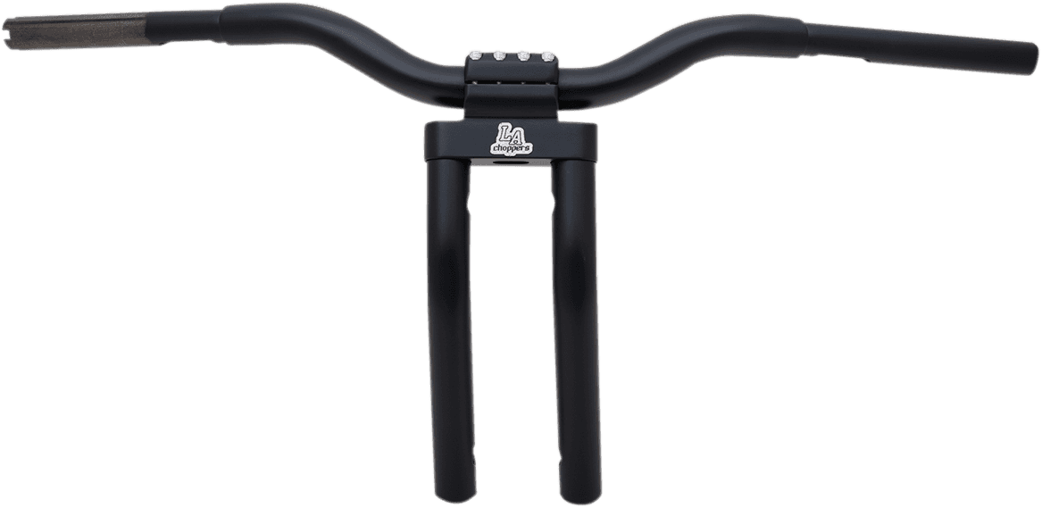 LA CHOPPERS 0601-4465 Kage Fighter-T Pullback Handlebar - Pullback - 13" - Matte Black
