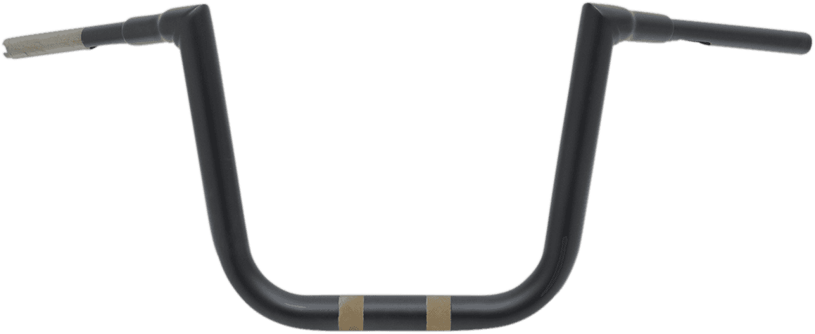 LA CHOPPERS 0601-4476 1-1/2" Grande Twin Peaks Hefty Handlebar - 13" - Matte Black