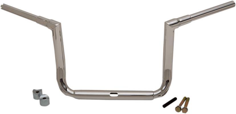 LA CHOPPERS 0601-4489 1-1/2" Grande Twin Peaks Touring Handlebar - 12" - Chrome — image 2 of 3