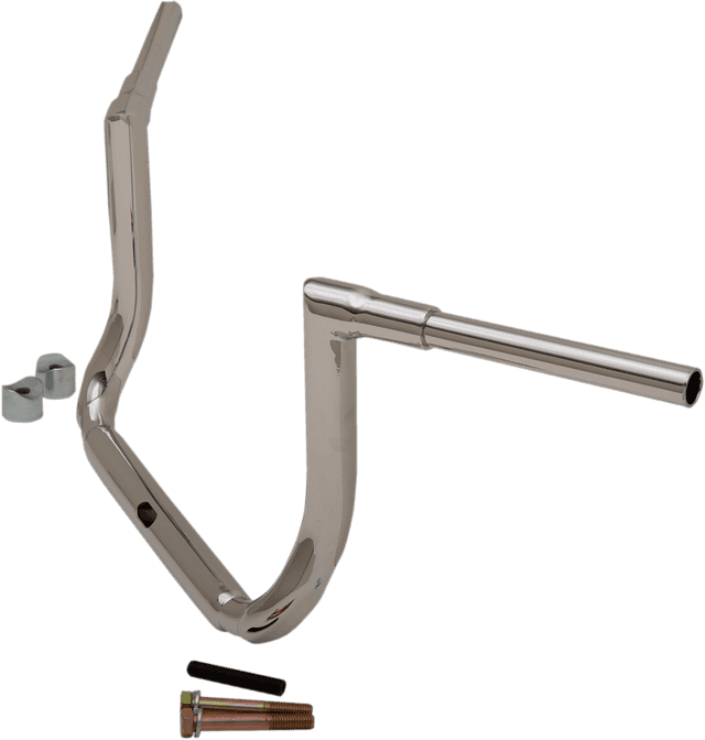 LA CHOPPERS 0601-4489 1-1/2" Grande Twin Peaks Touring Handlebar - 12" - Chrome — image 3 of 3