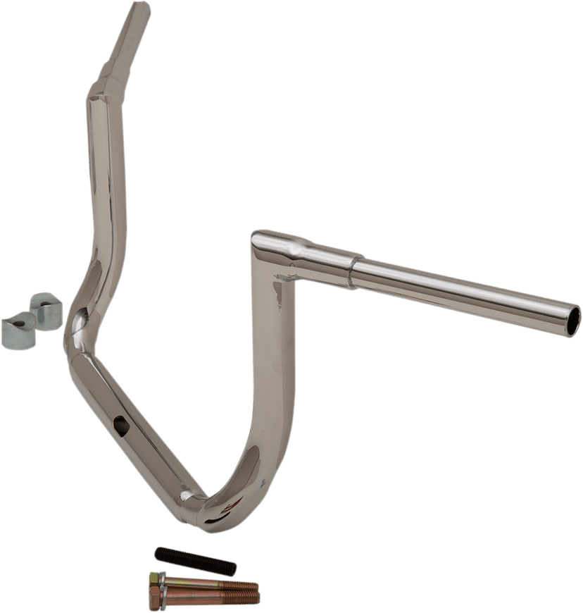 LA CHOPPERS 0601-4489 1-1/2" Grande Twin Peaks Touring Handlebar - 12" - Chrome — image 3 of 3