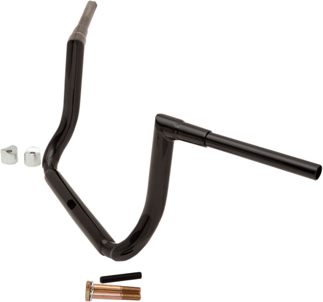 LA CHOPPERS 0601-4490 1-1/2" Grande Twin Peaks Touring Handlebar - 12" - Black — image 3 of 3
