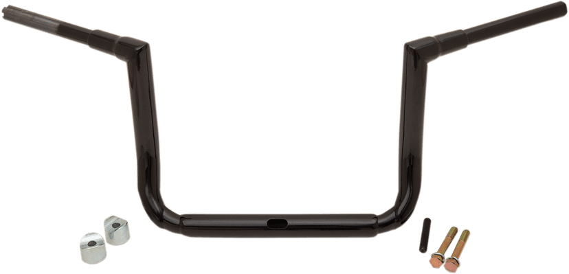 LA CHOPPERS 0601-4490 1-1/2" Grande Twin Peaks Touring Handlebar - 12" - Black — image 2 of 3