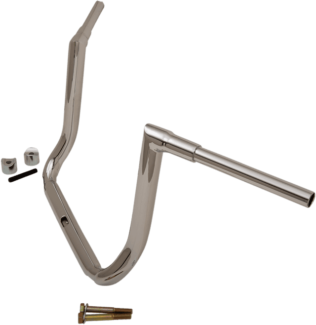 LA CHOPPERS 0601-4492 1-1/2" Grande Twin Peaks Touring Handlebar - 14" - Chrome — image 2 of 2
