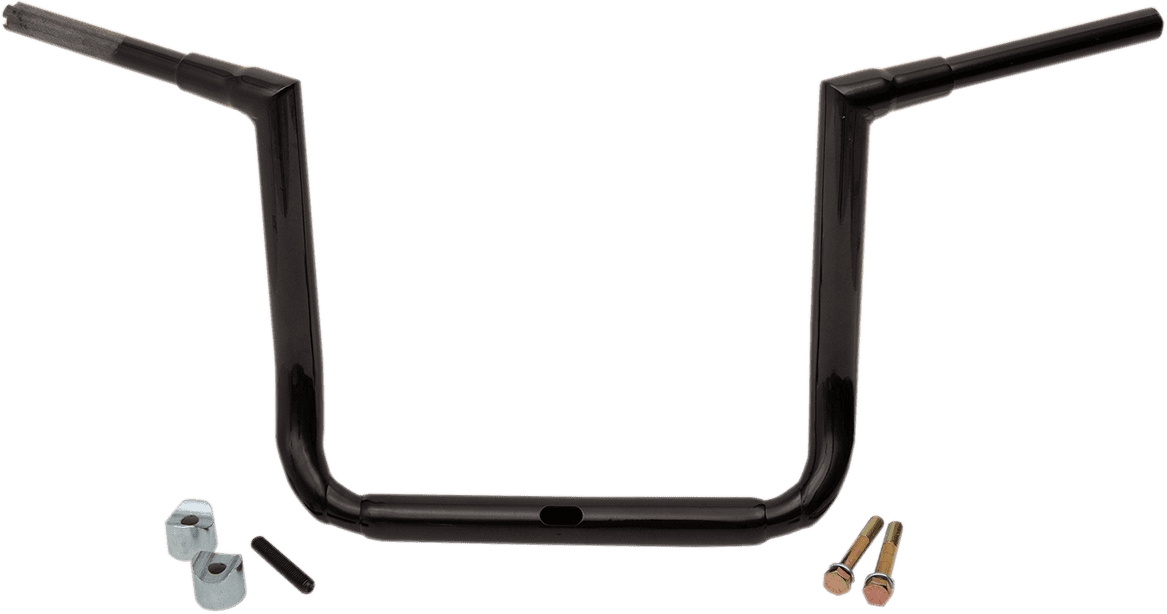 LA CHOPPERS 0601-4493 1-1/2" Grande Twin Peaks Touring Handlebar - 14" - Black