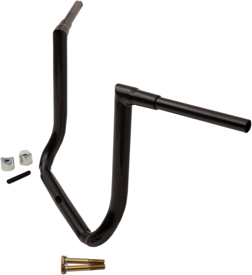 LA CHOPPERS 0601-4496 1-1/2" Grande Twin Peaks Touring Handlebar - 16" - Black — image 3 of 3