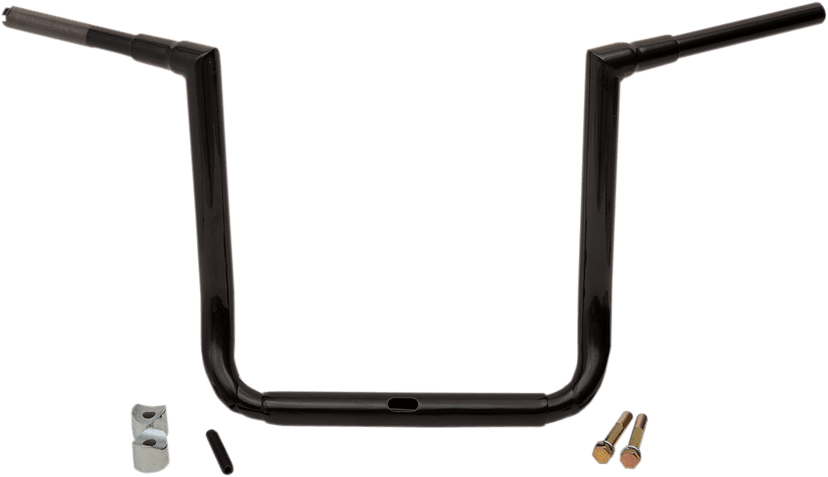 LA CHOPPERS 0601-4496 1-1/2" Grande Twin Peaks Touring Handlebar - 16" - Black — image 2 of 3