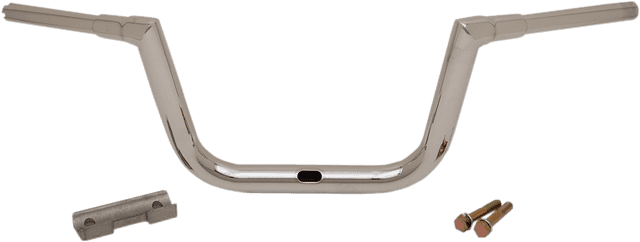 LA CHOPPERS 0601-4504 1-1/2" Grande Twin Peaks Touring Handlebar - 10" - Chrome — image 3 of 3