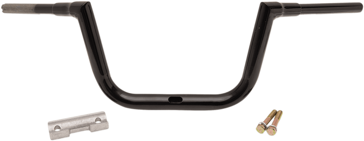 LA CHOPPERS 0601-4505 1-1/2" Grande Twin Peaks Touring Handlebar - 10" - Black