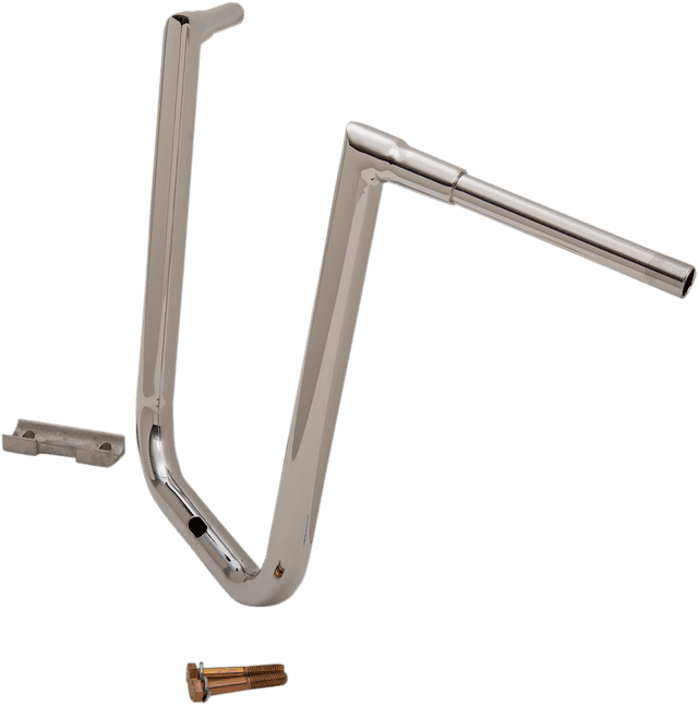 LA CHOPPERS 0601-4513 1-1/2" Grande Twin Peaks Touring Handlebar - 19" - Chrome — image 2 of 2