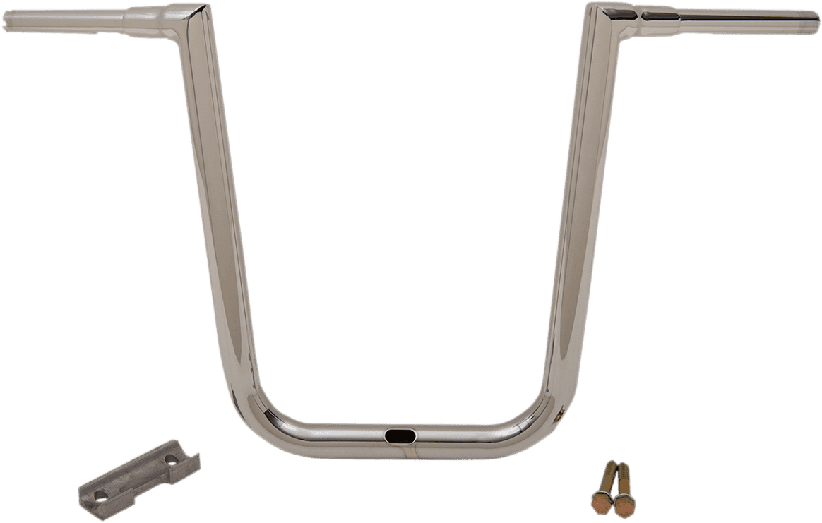LA CHOPPERS 0601-4513 1-1/2" Grande Twin Peaks Touring Handlebar - 19" - Chrome